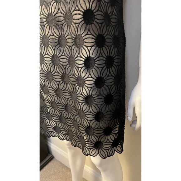 MILLY GUIPURE LACE IN GOTH DAISY SHEATH DRESS 4 - Picture 5 of 12